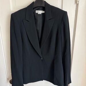 Black Women's Blazer and Matching Suit Pants.